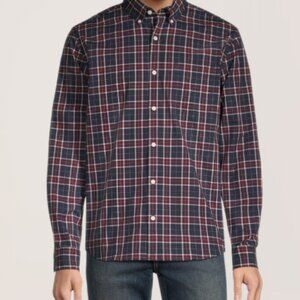 Denver Hayes plaid long sleeve size large tall